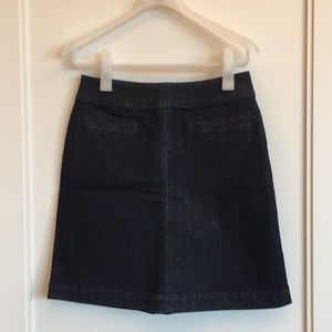 Loft Denim Pocket Shift Skirt